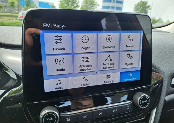 Ford Fiesta cena 47500 przebieg: 73891, rok produkcji 2020 z Białystok małe 407